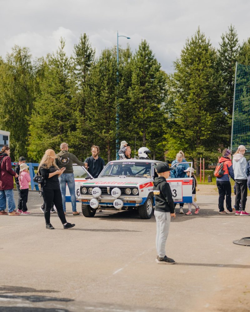 Mobilian Rallimuseon road show kiertää Inariviikko...