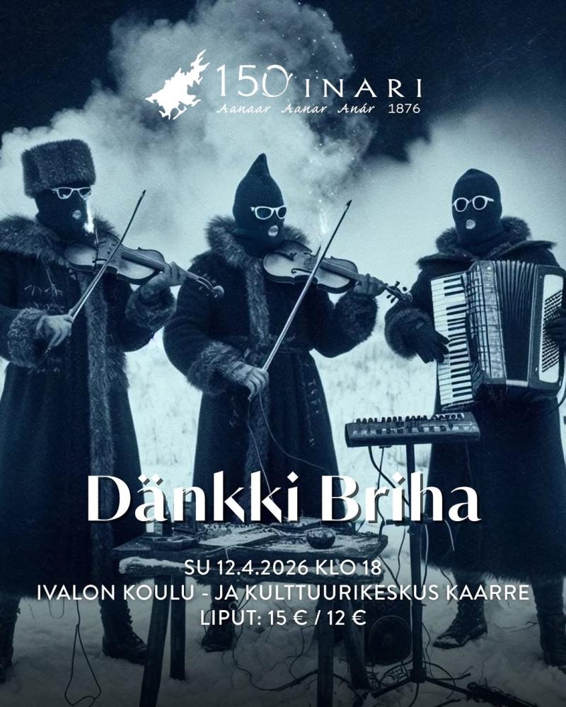 Gangstafolkbändi Dänkki Briha Ivalon koulu- ja kul...