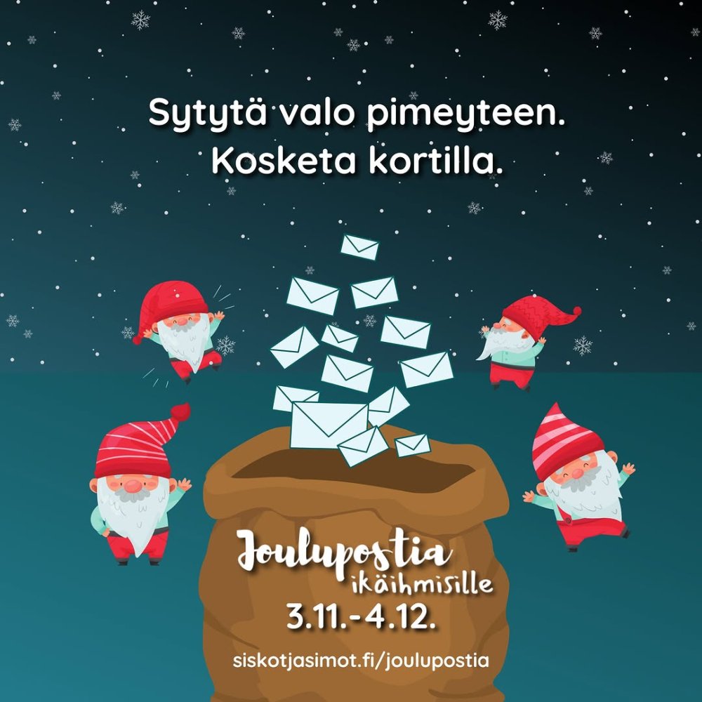 🎁Ilahduta kortilla! Joulupostia ikäihmisille -kamp...