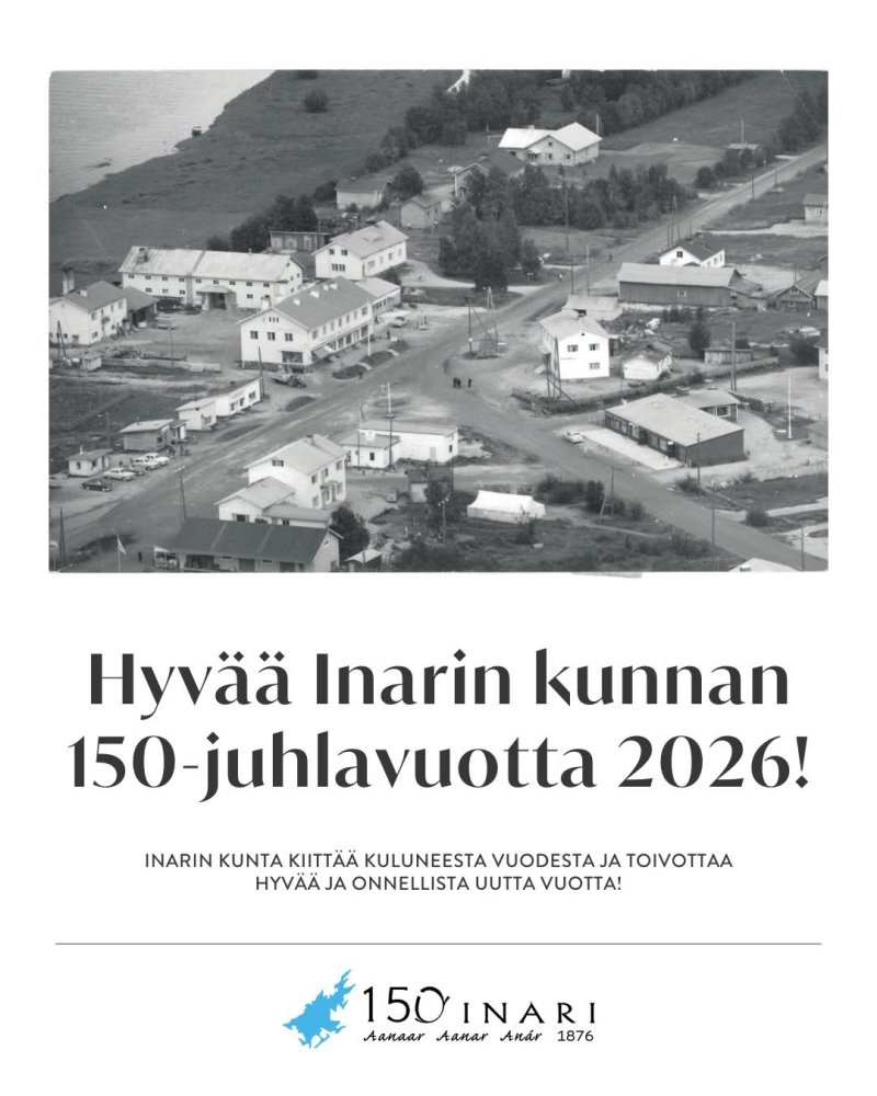 Hyvää uutta vuotta 2026! Luholâš uđđâ ive 2026! Le...