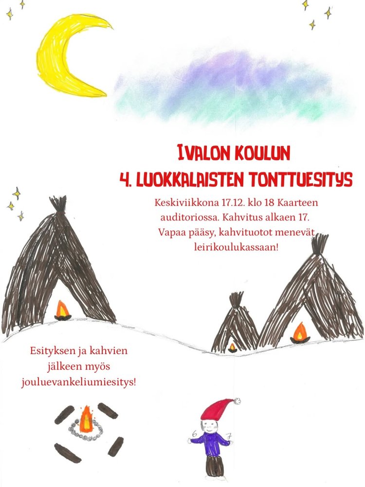 Tiesittekö, että Ivalon koulussa on kaikille avoim...