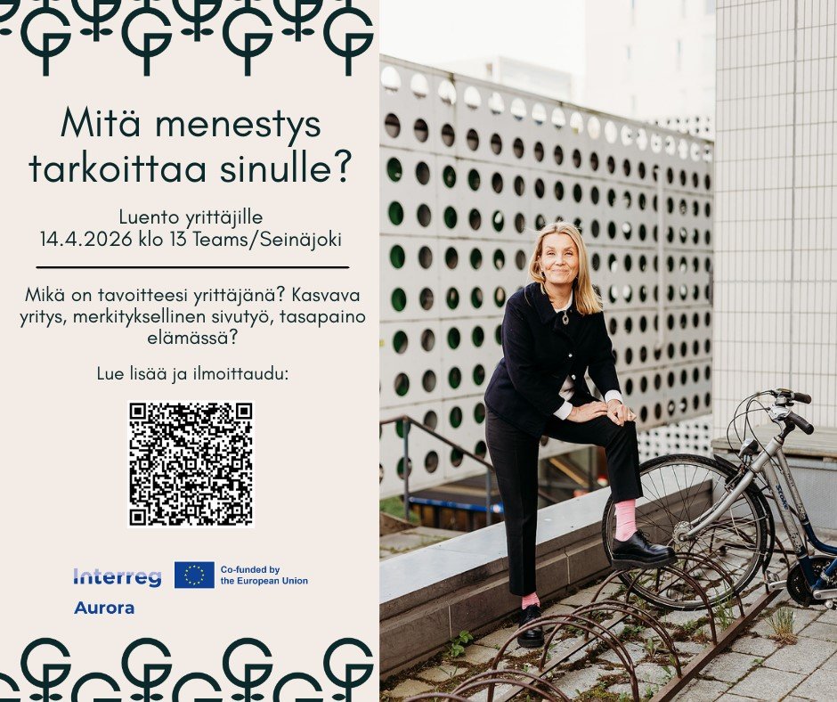 Mikä on tavoitteesi yrittäjänä? Kasvava yritys, me...