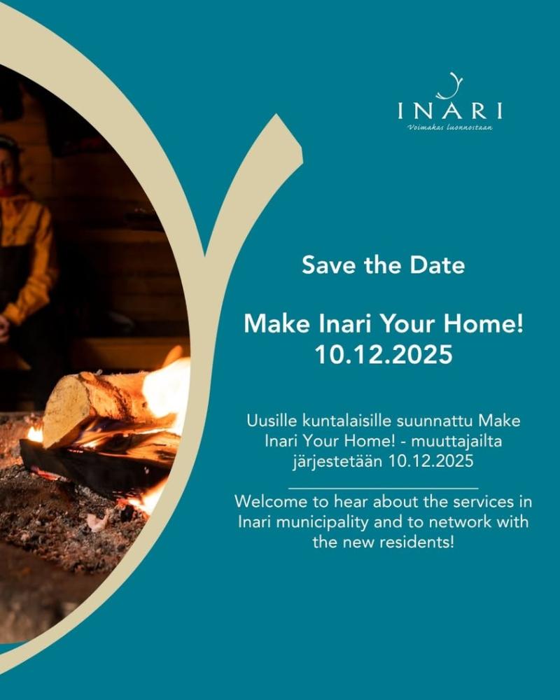 Inarin kunta järjestää uusille kuntalaisille muutt...
