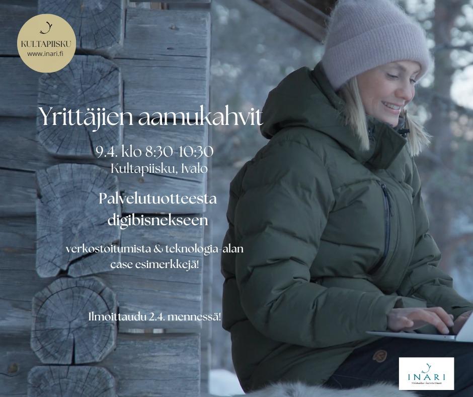 ⏰Huhtikuun yrittäjien aamukahvit lähestyvät! Ehdit...