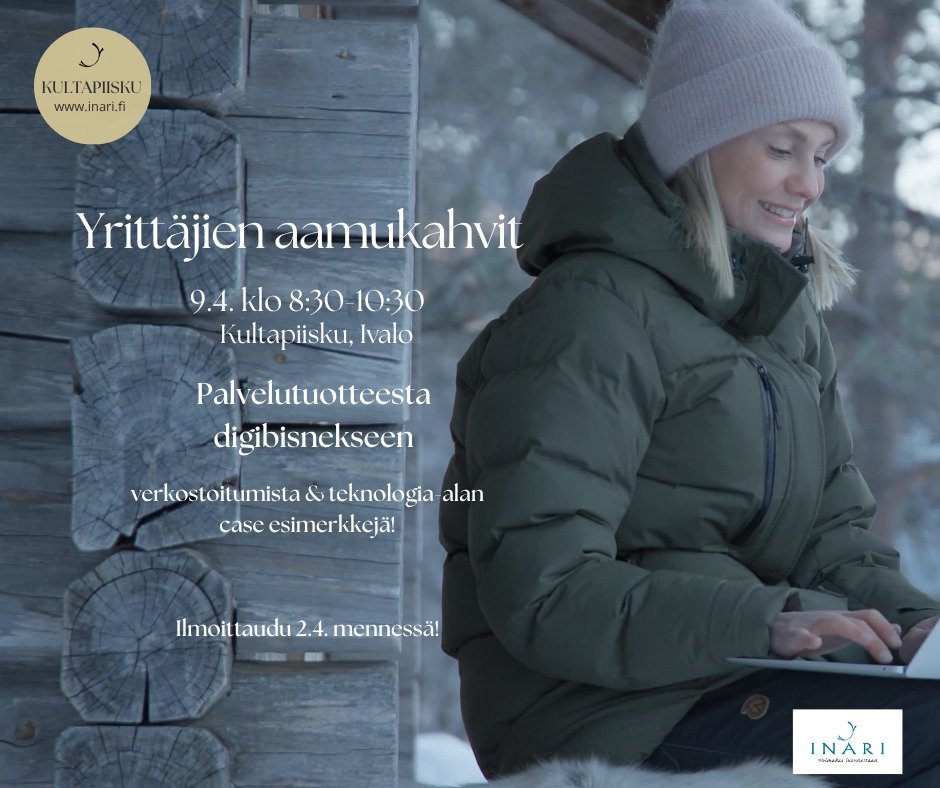 ⏰Huhtikuun yrittäjien aamukahvit lähestyvät! Ehdit...