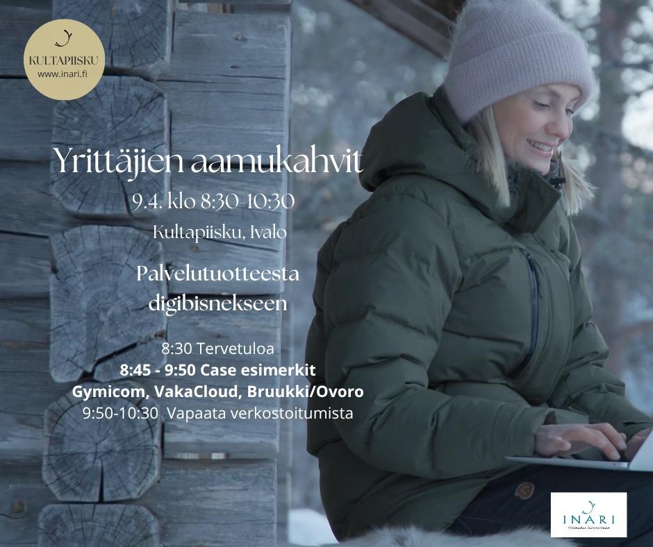 👋VIELÄ EHDIT! Huhtikuun yrittäjien aamukahvit järj...