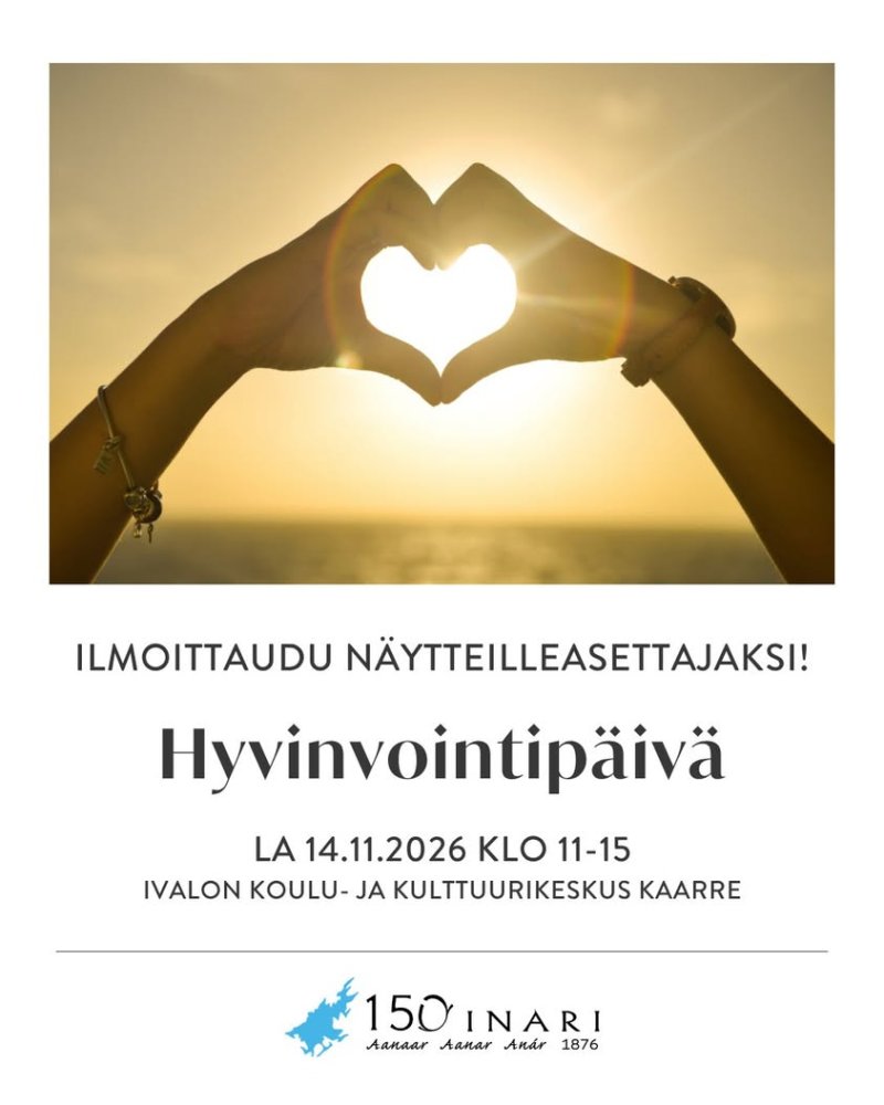Hyvinvointipäivää vietetään Ivalon koulu- ja kultt...