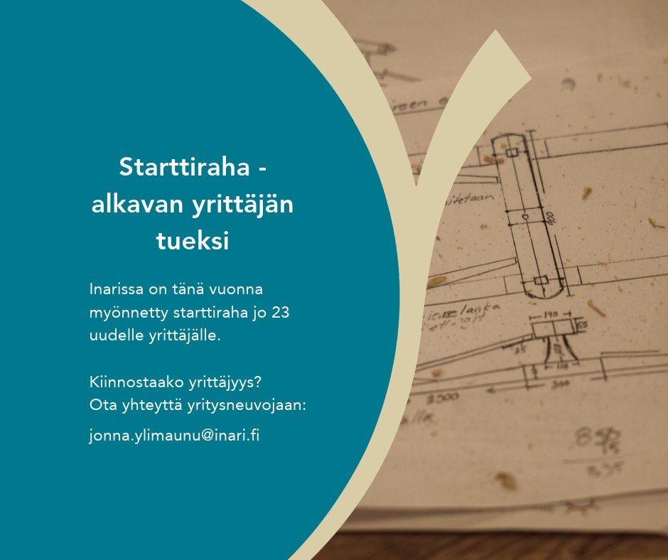 🎉Jo 23 uutta yrittäjää on saanut starttirahan Inar...