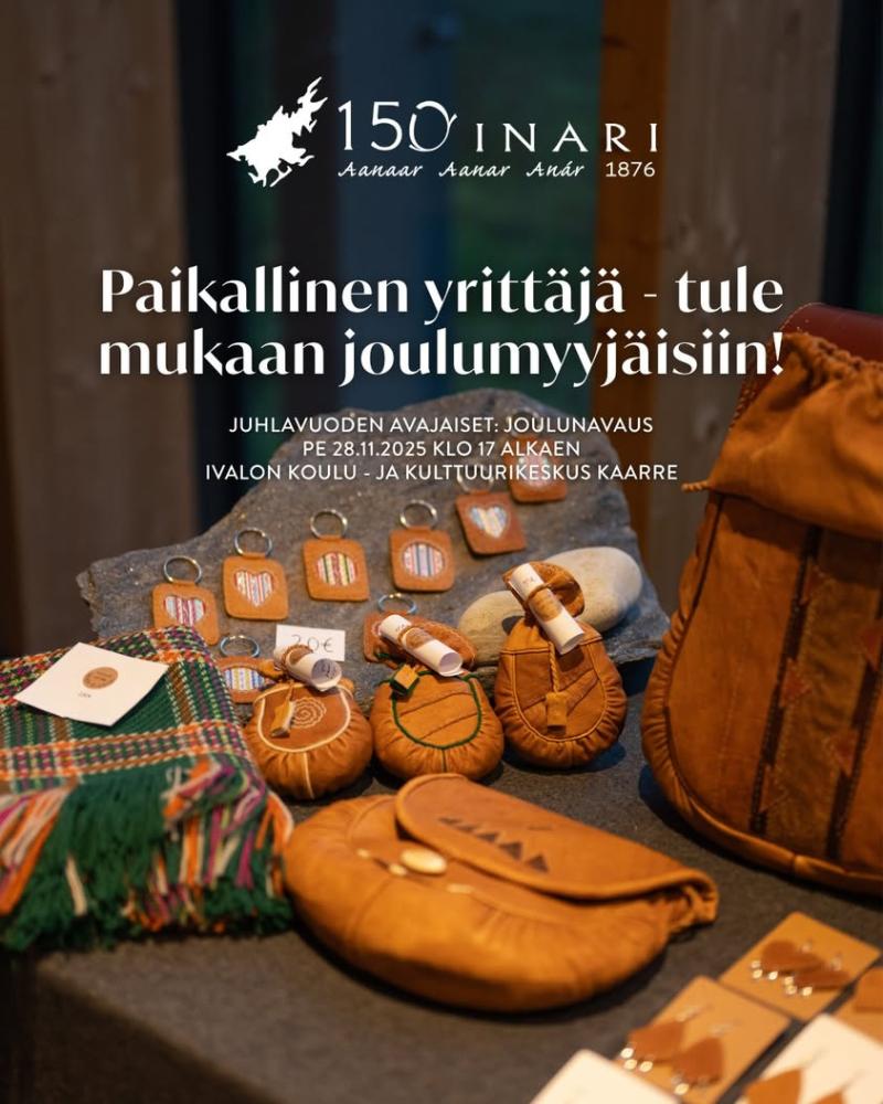 Paikallinen yrittäjä - varaa ilmainen myyntipaikka...