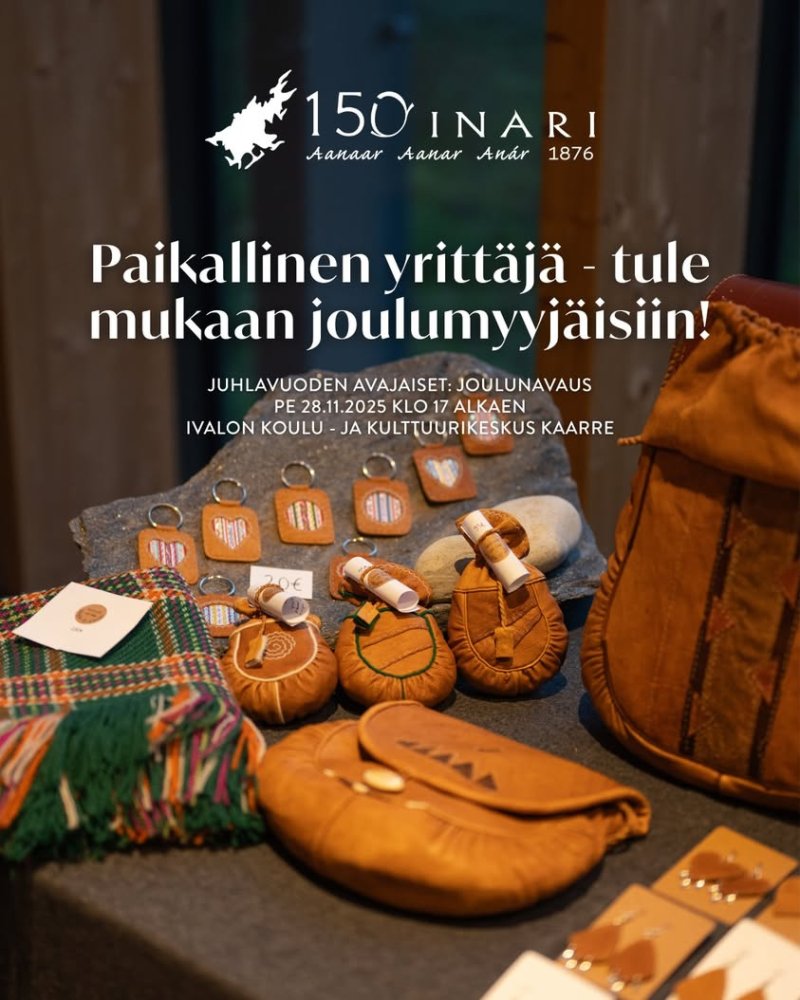 Paikallinen yrittäjä - varaa ilmainen myyntipaikka...