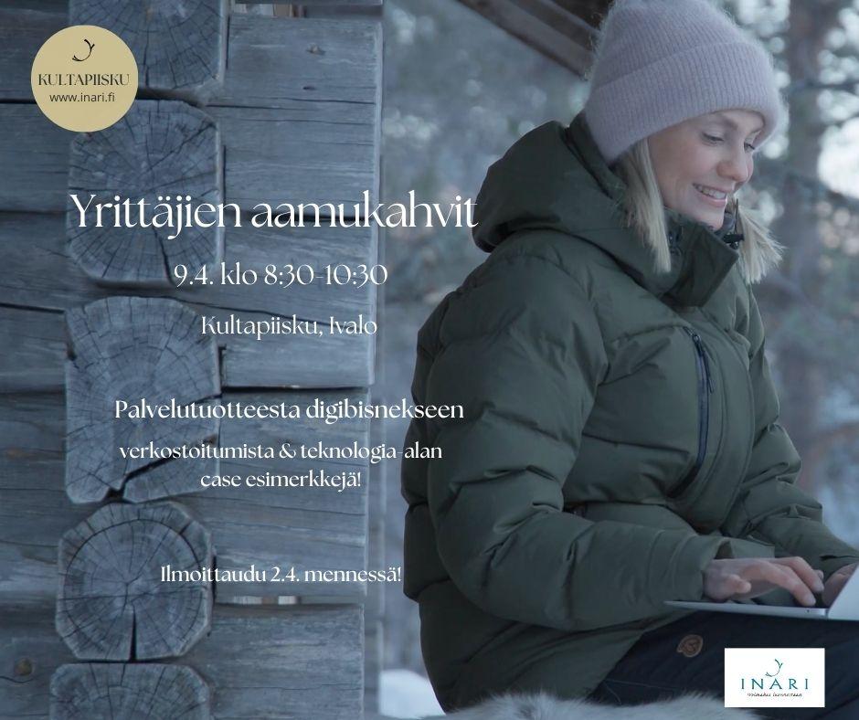 Huhtikuun yrittäjien aamukahvit järjestetään Kulta...