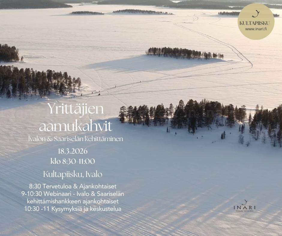 Vielä EHDIT - Yrittäjien aamukahvit 18.3. klo 8:30...