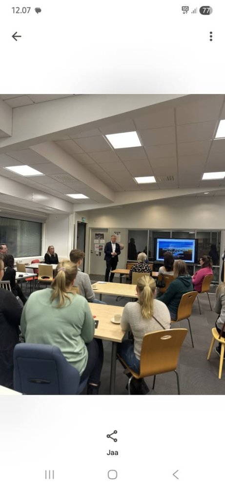 Kiitos kaikille tämän aamun aamukahvitilaisuuteen ...