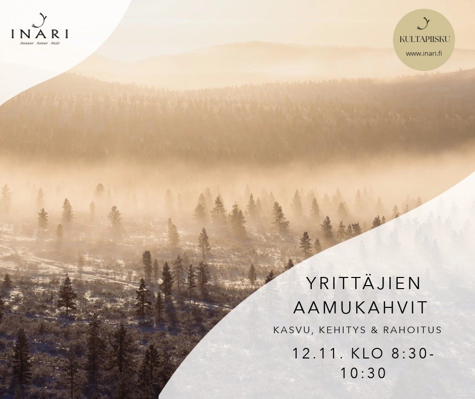 Tervetuloa Yrittäjien aamukahveille keskustelemaan...