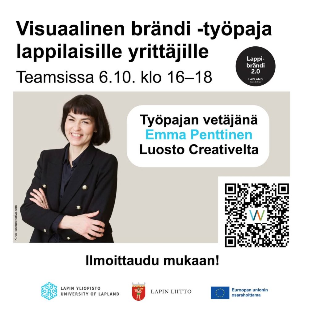 Hyvä yrittäjä, Mitä Lapin aluebrändi voisi tarkoit...