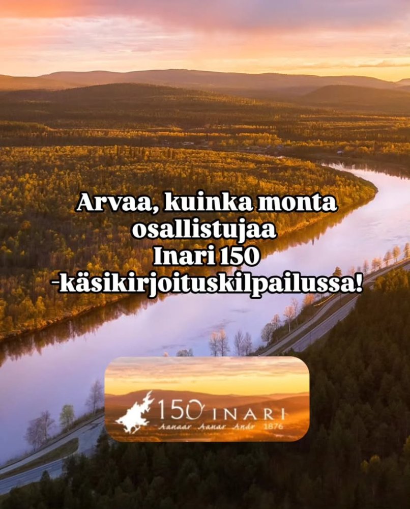 Inari 150 -käsikirjoituskilpailu etenee kohti fina...