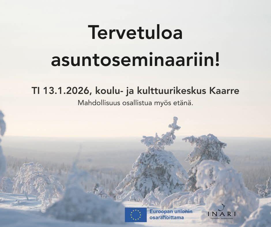 Asuntoseminaarin ohjelma on vahvistunut. Lue lisää...