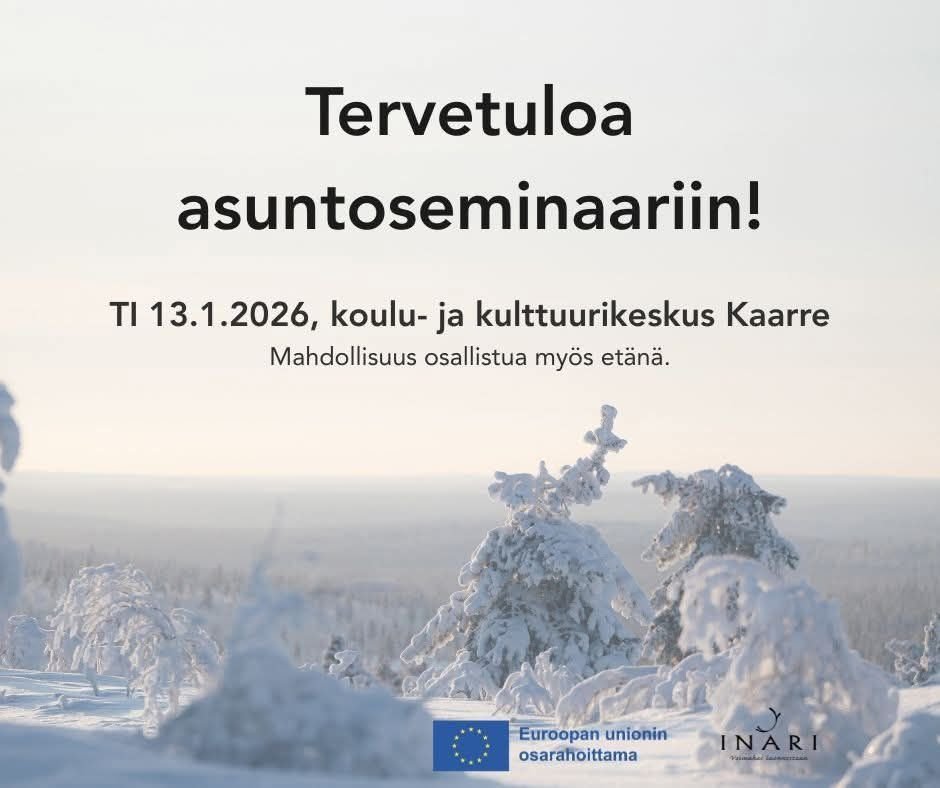 Asuntoseminaarin ohjelma on vahvistunut. Lue lisää...