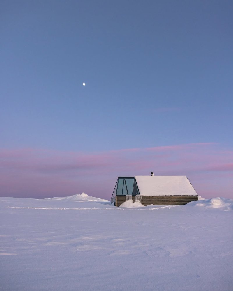 The polar night is starting here in Saariselkä, br...